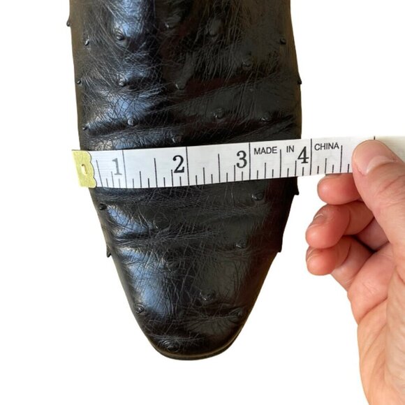 Justin Ostrich Cowboy Boots (OFFERS WELCOME) - Picture 16 of 16